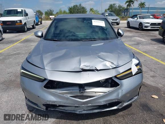 2023 Acura Integra w/A-Spec Package with VIN 19UDE4H39PA009519, listed as a IAAI auction lot 42168571 with 14,661 mi miles and . Bid and sale history available at DreamBid. Image 6.