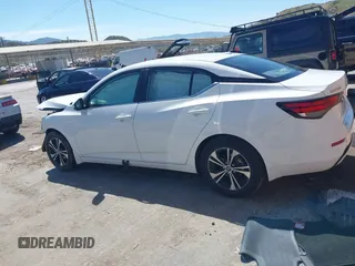 2022 Nissan Sentra SV with VIN 3N1AB8CV3NY305447, listed as a IAAI auction lot 41882034 with 29,983 mi miles and . Bid and sale history available at DreamBid. Image 14.