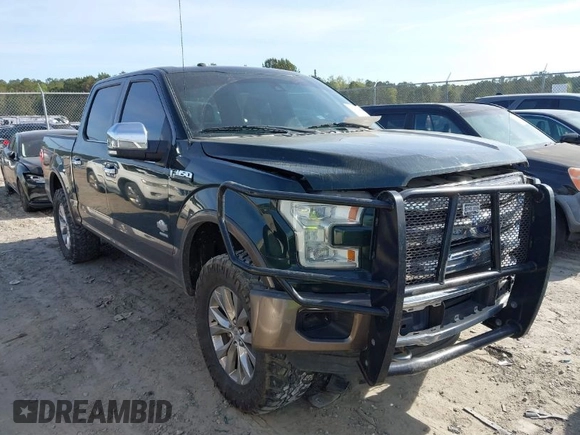 2016 Ford F-150 XLT with VIN 1FTEW1EG1GFC71964, listed as a IAAI auction lot 41851054 with 99,267 mi miles. Bid and sale history available at carsss.com. Image 1.