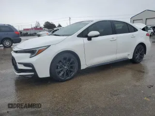 2023 Toyota Corolla Hybrid LE with VIN JTDBDMHE1P3007343, listed as a Copart auction lot 45537195 with 50,913 mi miles and Salvage Title. Bid and sale history available at carsss.com. Image 1.