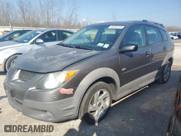 2004 Pontiac Vibe z VIN 5Y2SM64844Z449425, wystawiony jako Copart lot #48456155 z przebiegiem 147 492 mil mil oraz Szkoda całkowita • Salvage title. Historia ofert i sprzedaży dostępna na DreamBid. Obrazek 1.