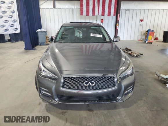 2017 Infiniti Q50 Signature Edition z VIN JN1EV7AR7HM832276, wystawiony jako Copart lot #55650975 z przebiegiem 133 659 mil mil oraz Szkoda całkowita • Salvage title. Historia ofert i sprzedaży dostępna na DreamBid. Obrazek 5.
