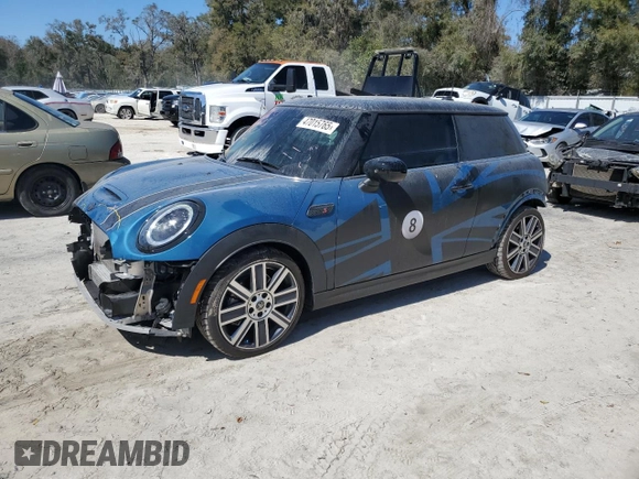 2022 MINI Hardtop Cooper S with VIN WMW53DH00N2R71257, listed as a Copart auction lot 47015765 with 26,394 mi miles and Salvage title. Bid and sale history available at DreamBid. Image 1.