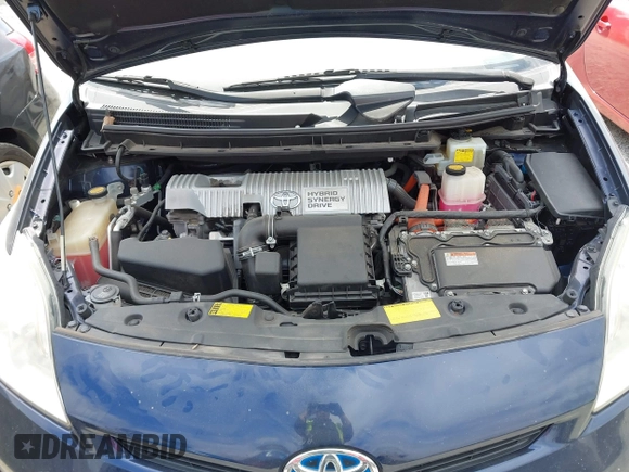 2013 Toyota Prius One with VIN JTDKN3DU8D1717206, listed as a IAAI auction lot 41723313 with 124,111 mi miles. Bid and sale history available at carsss.com. Image 10.