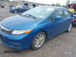 2012 Honda Civic EX with VIN 2HGFB2F86CH544873, listed as a IAAI auction lot 42192313 with 285,400 mi miles and . Bid and sale history available at DreamBid. Image 2.