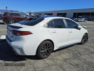2024 Toyota Corolla XSE with VIN 5YFT4MCE1RP176302, listed as a Copart auction lot 47175745 with 20,123 mi miles and Clean Title. Bid and sale history available at carsss.com. Image 3.