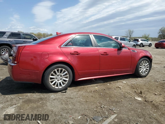 2011 Cadillac CTS with VIN 1G6DA5EY1B0160856, listed as a Copart auction lot 52859315 with 86,787 mi miles and Salvage Title. Bid and sale history available at DreamBid. Image 3.