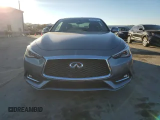 2017 Infiniti Q60 Red Sport 400 with VIN JN1FV7EK4HM610120, listed as a Copart auction lot 36831923 with 42,484 mi miles and . Bid and sale history available at carsss.com. Image 5.