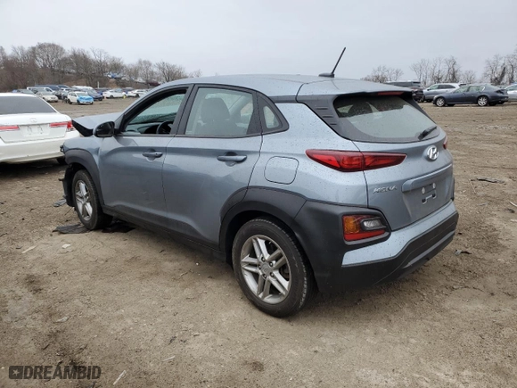 2021 Hyundai Kona SE with VIN KM8K1CAA2MU645600, listed as a Copart auction lot 47758695 with 74,039 mi miles and Salvage Title. Bid and sale history available at carsss.com. Image 2.