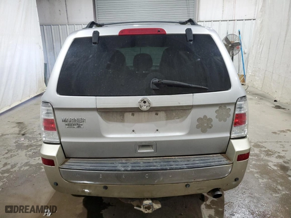 2010 Mercury Mariner Premier with VIN 4M2CN9HG9AKJ27365, listed as a Copart auction lot 75171584 with 169,193 mi miles and Salvage Title. Bid and sale history available at carsss.com. Image 6.