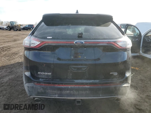 2018 Ford Edge SEL with VIN 2FMPK4J80JBB68656, listed as a Copart auction lot 48152725 with 36,276 mi miles and Salvage Title. Bid and sale history available at carsss.com. Image 6.