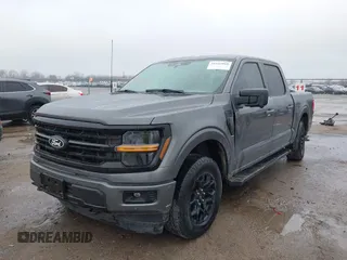 2024 Ford F-150 XLT with VIN 1FTFW3L52RKD43637, listed as a IAAI auction lot 41542868 with 29,468 mi miles. Bid and sale history available at carsss.com. Image 16.