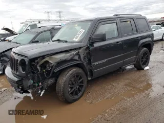 2017 Jeep Patriot Sport with VIN 1C4NJPBB4HD157819, listed as a Copart auction lot 46979105 with 100,581 mi miles and Salvage Title. Bid and sale history available at DreamBid. Image 1.