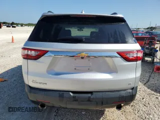 2021 Chevrolet Traverse LT Cloth with VIN 1GNERGKW3MJ125412, listed as a Copart auction lot 67136104 with 76,129 mi miles and Non Repairable. Bid and sale history available at carsss.com. Image 6.