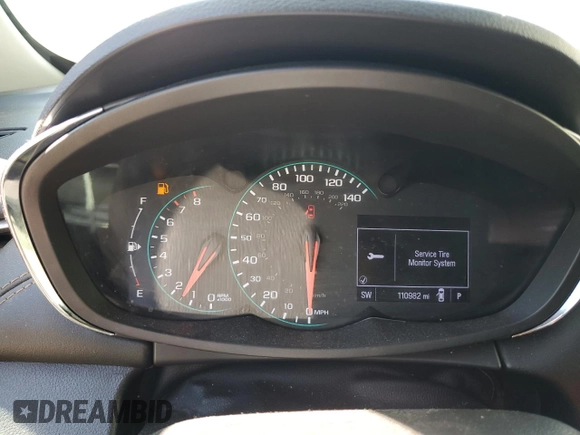 2020 Chevrolet Trax LT with VIN KL7CJLSB9LB017914, listed as a Copart auction lot 57464535 with 110,982 mi miles and Salvage title. Bid and sale history available at DreamBid. Image 9.