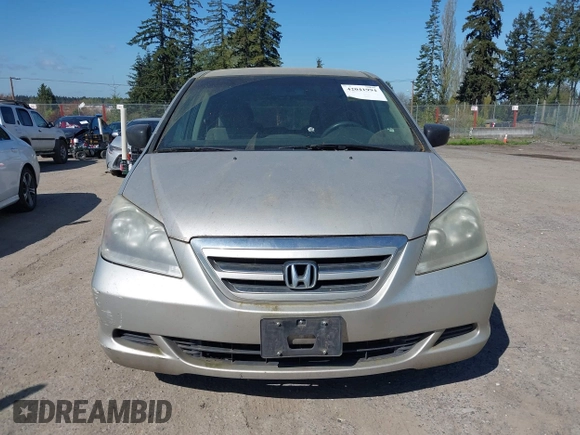 2006 Honda Odyssey LX with VIN 5FNRL38236B127129, listed as a IAAI auction lot 42041994 with 282,313 mi miles. Bid and sale history available at carsss.com. Image 12.