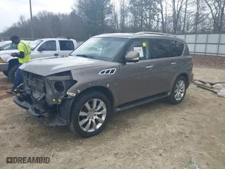 2014 Infiniti QX80 with VIN JN8AZ2NF0E9554505, listed as a IAAI auction lot 41528486 with 146,311 mi miles. Bid and sale history available at carsss.com. Image 19.