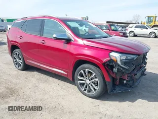 2019 GMC Terrain Denali with VIN 3GKALSEX4KL385568, listed as a IAAI auction lot 41560922 with 66,493 mi miles. Bid and sale history available at carsss.com. Image 1.