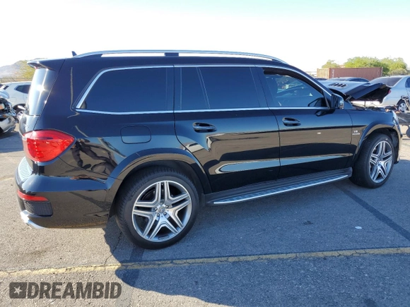 2015 Mercedes-Benz GL-Class GL 63 AMG with VIN 4JGDF7EE8FA562076, listed as a Copart auction lot 72840654 with 36,279 mi miles and Salvage Title. Bid and sale history available at carsss.com. Image 3.