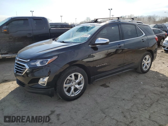 2021 Chevrolet Equinox Premier z VIN 2GNAXNEV9M6152641, wystawiony jako Copart lot #50683405 z przebiegiem 25 771 mil mil oraz Szkoda całkowita • Salvage title. Historia ofert i sprzedaży dostępna na DreamBid. Obrazek 1.