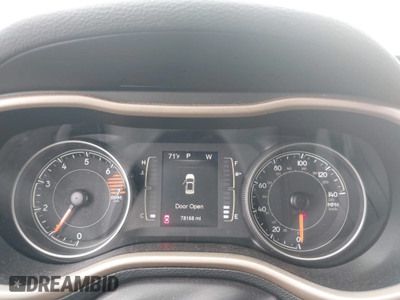 2018 Jeep Cherokee Latitude with VIN 1C4PJLCB3JD563483, listed as a IAAI auction lot 41302444 with 78,168 mi miles and . Bid and sale history available at DreamBid. Image 7.