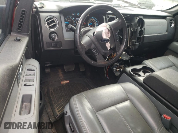2014 Ford F-150 XL with VIN 1FTFX1ET0EKE46899, listed as a Copart auction lot 51580945 with 112,497 mi miles and Salvage Title. Bid and sale history available at carsss.com. Image 8.