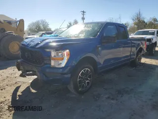 2022 Ford F-150 XL z VIN 1FTEX1C5XNFB51933, wystawiony jako Copart lot #49319455 z przebiegiem 56 768 mil mil oraz Nie do naprawy • Non repairable. Historia ofert i sprzedaży dostępna na DreamBid. Obrazek 1.