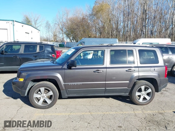 2017 Jeep Patriot High Altitude with VIN 1C4NJRFB7HD194823, listed as a IAAI auction lot 40807424 with 65,956 mi miles. Bid and sale history available at carsss.com. Image 14.