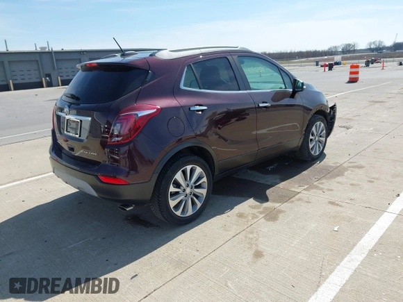 2018 Buick Encore Preferred with VIN KL4CJASB7JB572715, listed as a IAAI auction lot 41851839 with 97,797 mi miles and . Bid and sale history available at DreamBid. Image 4.