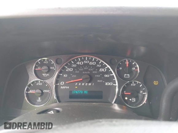 2014 Chevrolet Express Cargo Van with VIN 1GCWGGCA4E1209164, listed as a IAAI auction lot 41838141 with 174,770 mi miles. Bid and sale history available at carsss.com. Image 7.