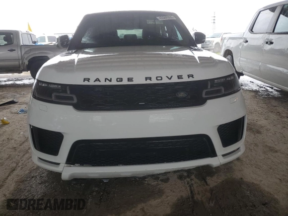 2022 Land Rover Range Rover Sport HST with VIN SALWS2RUXNA234887, listed as a Copart auction lot 43360355 with 0 mi miles and Non Repairable. Bid and sale history available at carsss.com. Image 5.