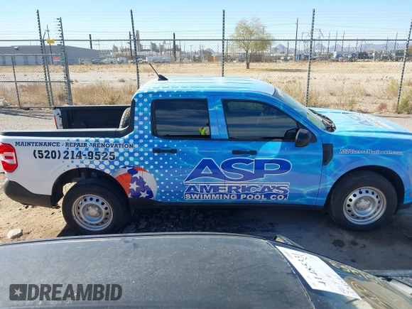 2023 Ford Maverick XL with VIN 3FTTW8E39PRA39306, listed as a IAAI auction lot 41476241 with 12,003 mi miles and . Bid and sale history available at DreamBid. Image 14.