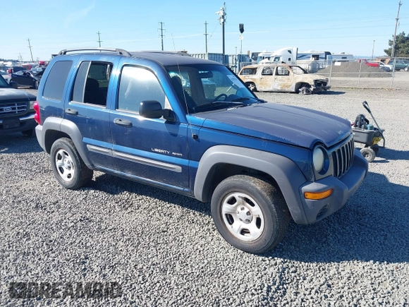 2003 Jeep Liberty Sport with VIN 1J4GL48K83W663248, listed as a IAAI auction lot 42056561 with 161,652 mi miles. Bid and sale history available at carsss.com. Image 1.