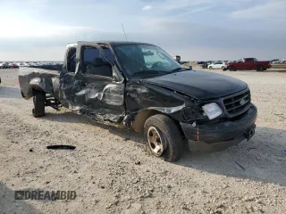 2003 Ford F-150 XL with VIN 1FTRX17293NB05644, listed as a Copart auction lot 45464485 with 229,266 mi miles and Salvage Title. Bid and sale history available at carsss.com. Image 4.
