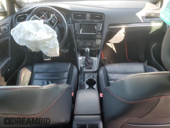 2015 Volkswagen GTI SE with VIN 3VW4T7AU5FM072138, listed as a Copart auction lot 88483235 with 77,522 mi miles and Salvage Title. Bid and sale history available at DreamBid. Image 8.