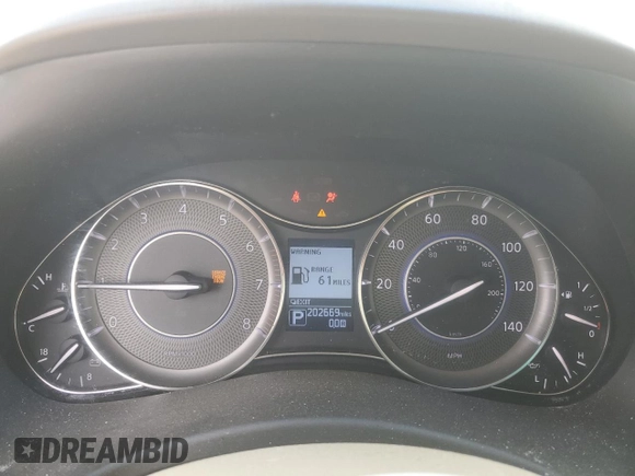 2013 Infiniti QX56 with VIN JN8AZ2NF3D9550754, listed as a Copart auction lot 54130675 with 202,669 mi miles and Salvage title. Bid and sale history available at DreamBid. Image 9.
