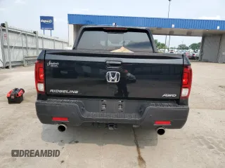 2022 Honda Ridgeline RTL-E with VIN 5FPYK3F79NB010478, listed as a Copart auction lot 60486525 with 53,029 mi miles and Salvage title. Bid and sale history available at DreamBid. Image 6.