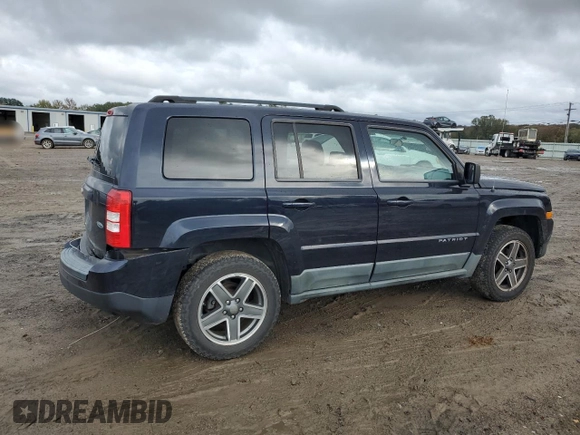 2011 Jeep Patriot Latitude with VIN 1J4NF1GB1BD177051, listed as a Copart auction lot 79282224 with 175,060 mi miles and Salvage Title. Bid and sale history available at DreamBid. Image 3.