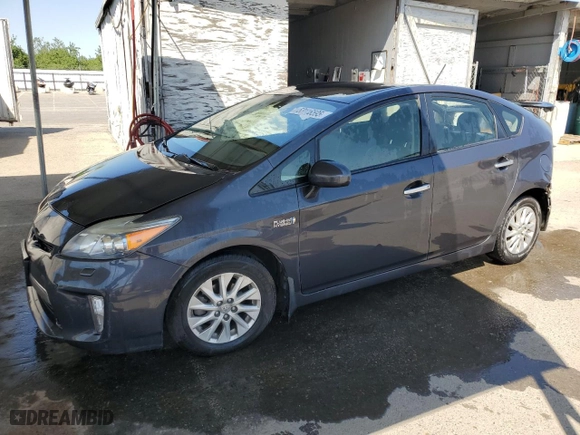 2012 Toyota Prius Plug-In with VIN JTDKN3DP9C3008085, listed as a Copart auction lot 53116595 with 299,220 mi miles and Salvage Title. Bid and sale history available at carsss.com. Image 1.