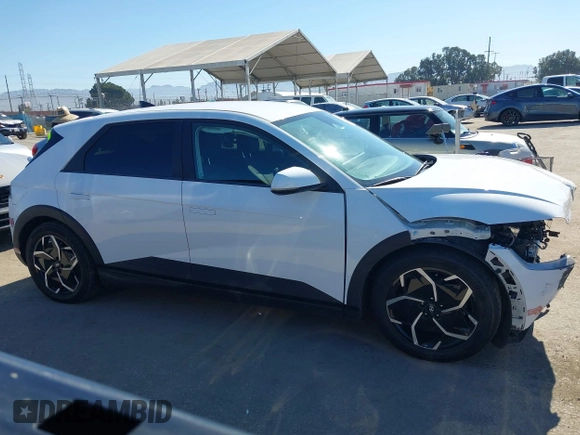 2023 Hyundai Ioniq 5 SE with VIN KM8KMDAF3PU176448, listed as a IAAI auction lot 42218598 with 65,321 mi miles and . Bid and sale history available at DreamBid. Image 14.