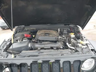 2018 Jeep Wrangler Unlimited Sport with VIN 1C4HJXDN6JW190027, listed as a IAAI auction lot 41351708 with 59,315 mi miles and . Bid and sale history available at DreamBid. Image 10.