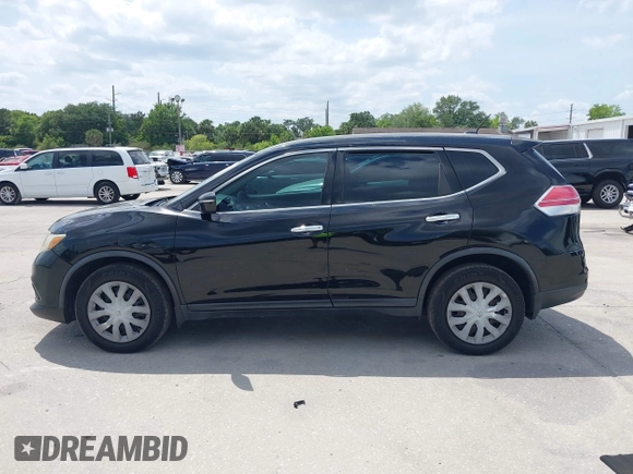2015 Nissan Rogue SV with VIN KNMAT2MT7FP558410, listed as a IAAI auction lot 42106833 with 120,339 mi miles and . Bid and sale history available at carsss.com. Image 14.
