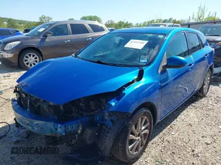 2012 Mazda 3 i Touring with VIN JM1BL1L7XC1653822, listed as a IAAI auction lot 42092300 with 90,995 mi miles and . Bid and sale history available at DreamBid. Image 2.