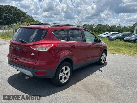 2013 Ford Escape SE with VIN 1FMCU9G95DUD25554, listed as a Copart auction lot 60899985 with Not provided miles and Clean title. Bid and sale history available at DreamBid. Image 4.