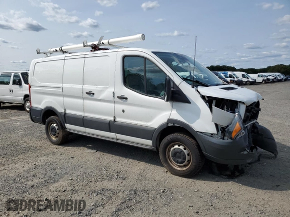 2017 Ford Transit with VIN 1FTYR1ZM9HKA70259, listed as a Copart auction lot 44655875 with 213,860 mi miles and Salvage Title. Bid and sale history available at DreamBid. Image 4.