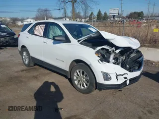 2018 Chevrolet Equinox LS with VIN 2GNAXHEV5J6110013, listed as a IAAI auction lot 41775193 with 113,938 mi miles and . Bid and sale history available at DreamBid. Image 1.