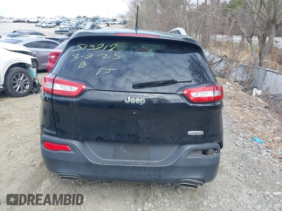 2018 Jeep Cherokee Latitude with VIN 1C4PJLCX1JD513919, listed as a IAAI auction lot 41794393 with 109,250 mi miles and . Bid and sale history available at DreamBid. Image 15.