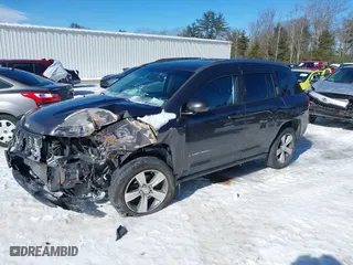 2017 Jeep Compass High Altitude with VIN 1C4NJDEB8HD129449, listed as a IAAI auction lot 41616443 with NaN miles. Bid and sale history available at carsss.com. Image 18.