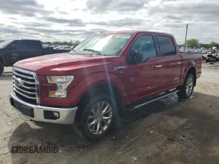 2016 Ford F-150 XLT with VIN 1FTEW1EF9GKD61944, listed as a Copart auction lot 53805495 with 233,579 mi miles and Salvage Title. Bid and sale history available at DreamBid. Image 1.