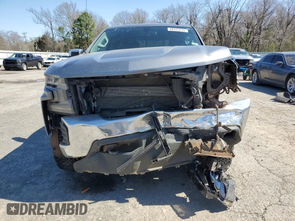 2020 Chevrolet Silverado 1500 LT with VIN 1GCRYDED2LZ340169, listed as a Copart auction lot 48315715 with 65,063 mi miles and Salvage Title. Bid and sale history available at carsss.com. Image 5.